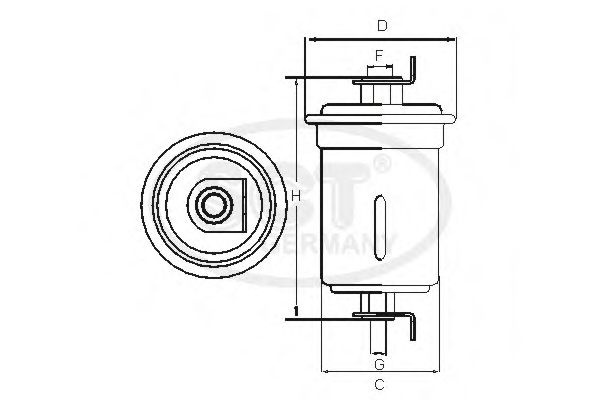Топливный фильтр SCT ST 6087
