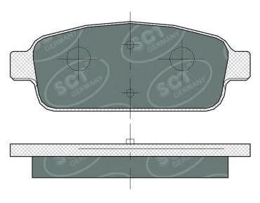 Тормозные колодки SCT SP 360 PR