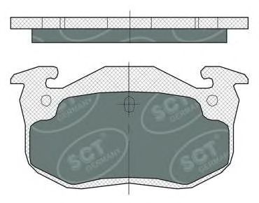 Тормозные колодки SCT SP 385 PR
