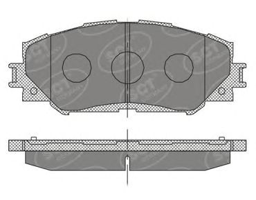 Тормозные колодки SCT SP 377 PR