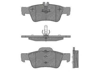 Тормозные колодки SCT SP 404 PR