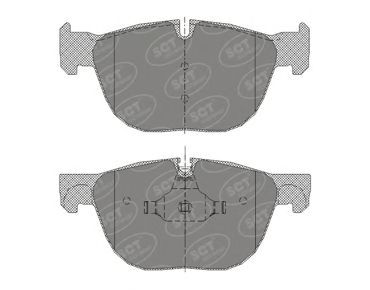 Тормозные колодки SCT SP 356 PR