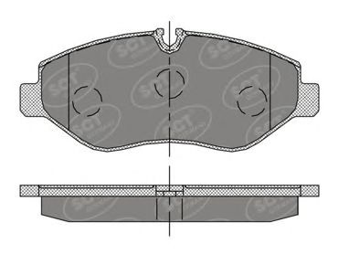 Тормозные колодки SCT SP 407 PR