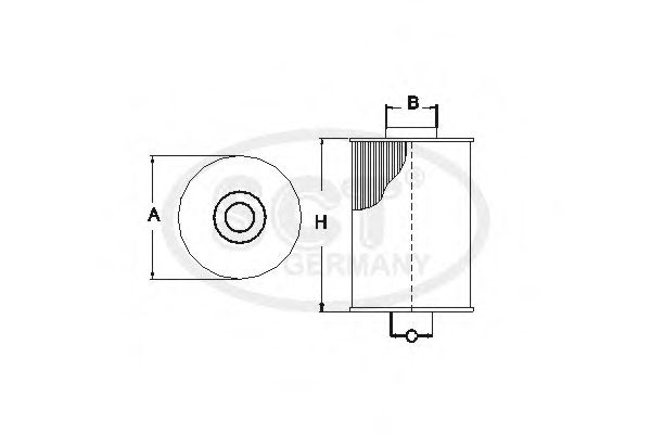Топливный фильтр SCT SC 7061 P
