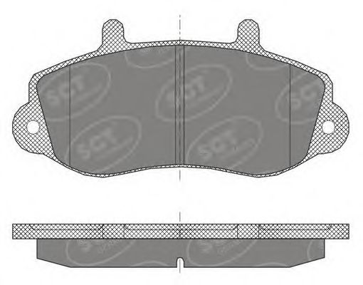 Тормозные колодки SCT SP 418 PR