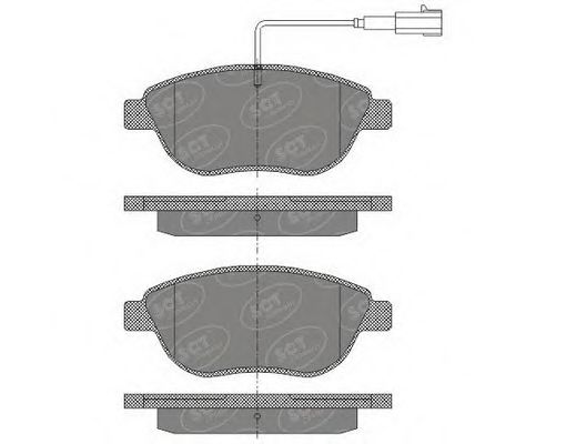 Тормозные колодки SCT SP 423 PR