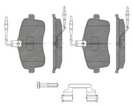 Тормозные колодки SCT SP 429 PR