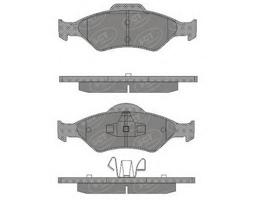 Тормозные колодки SCT SP 603 PR