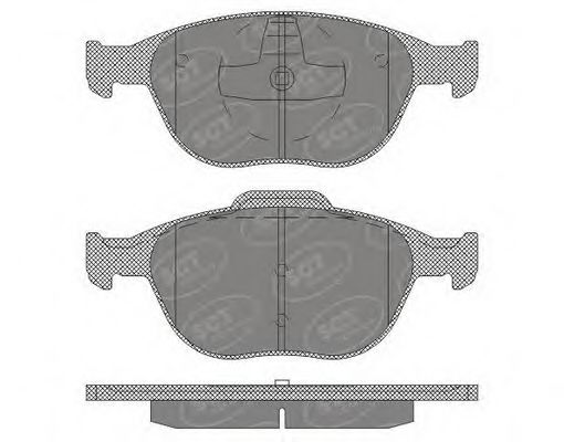 Тормозные колодки SCT SP 625 PR