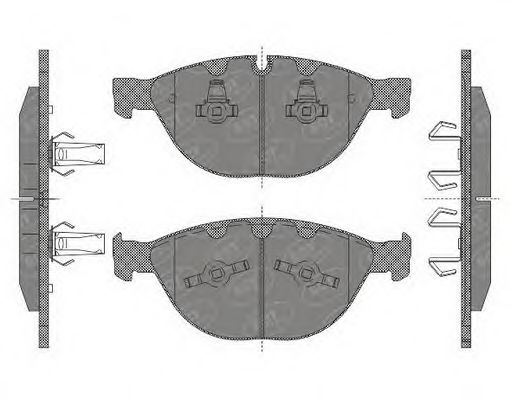 Тормозные колодки SCT SP 648 PR