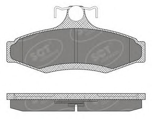 Тормозные колодки SCT SP 653 PR