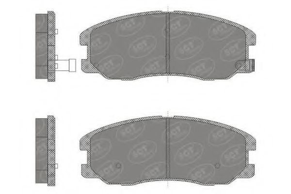 Тормозные колодки SCT SP 664 PR