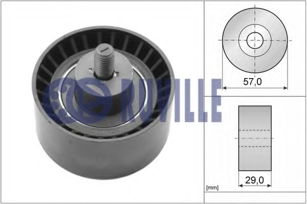 Обводной ролик ремня ГРМ RUVILLE 55851