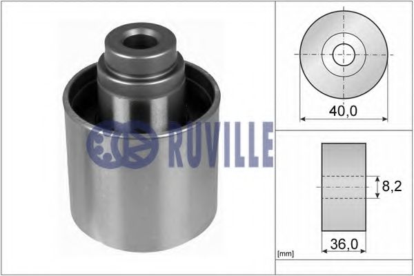 Обводной ролик ремня ГРМ RUVILLE 55735