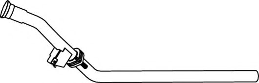 Приемная труба глушителя DINEX 56109