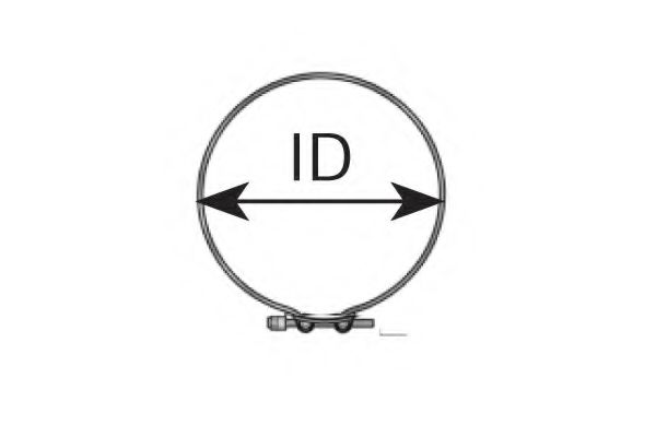 Хомут соединительный DINEX 99877
