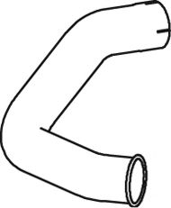 Приемная труба глушителя DINEX 21799