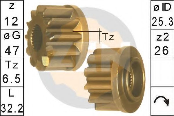 Бендикс стартера ERA 225608
