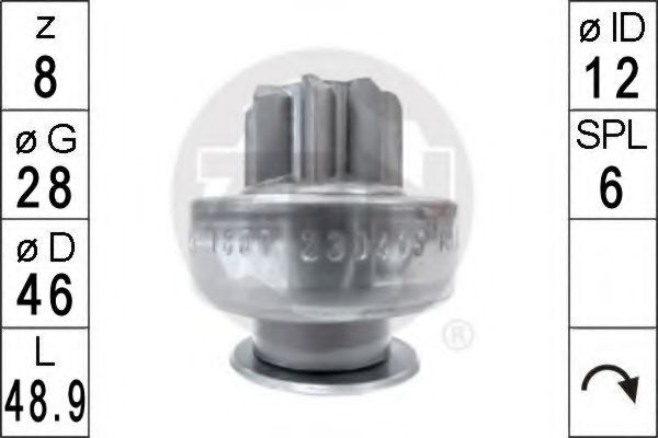 Бендикс стартера Hyundai/Kia 36145-25010