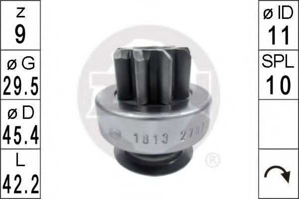 Бендикс стартера Toyota/Lexus 28021-73020