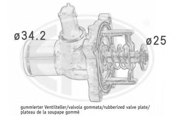 Термостат ERA 350397