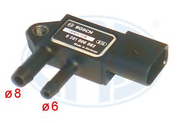Датчик, давление выхлопных газов ERA 550813