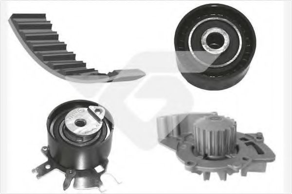 Комплект ГРМ с помпой HUTCHINSON KH 225WP60
