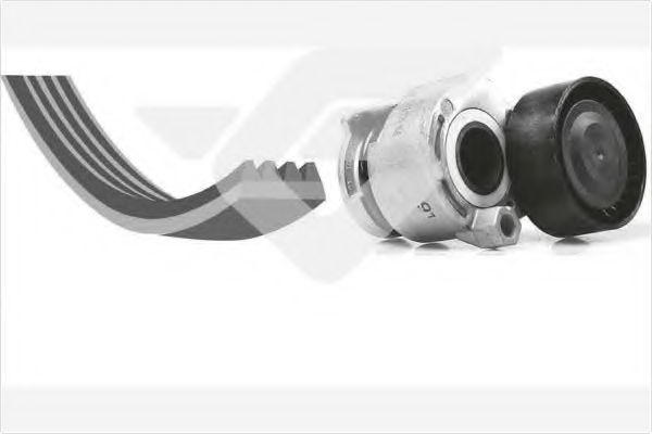 Комплект ролика ремня генератора HUTCHINSON KHV 160