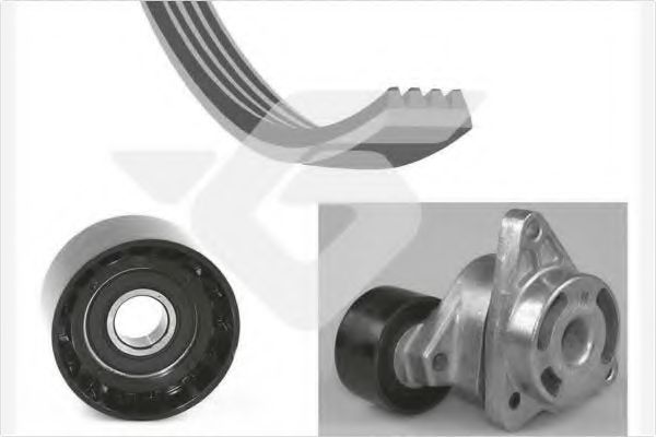 Комплект ролика ремня генератора HUTCHINSON KHV 202