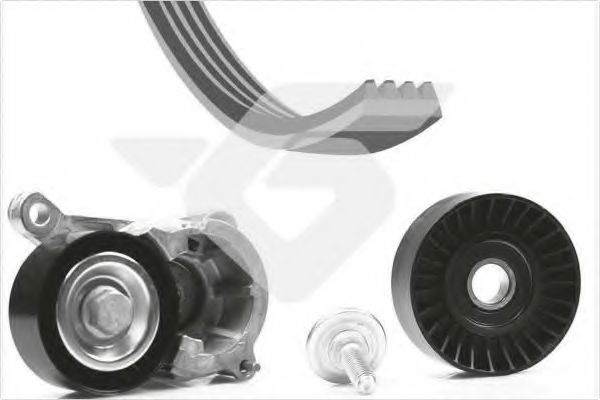 Комплект ролика ремня генератора HUTCHINSON KHV 74