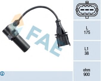 Датчик положения коленвала FAE 79222