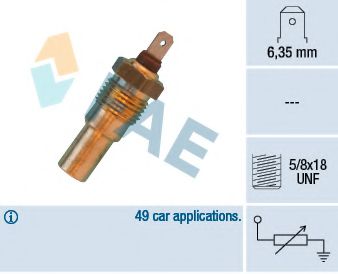 Датчик температуры охлаждающей жидкости FAE 31690