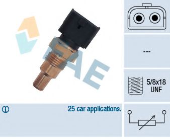 Датчик температуры охлаждающей жидкости FAE 32400