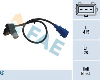Датчик положения коленвала FAE 79227