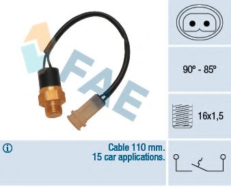 Датчик включения вентилятора FAE 36100