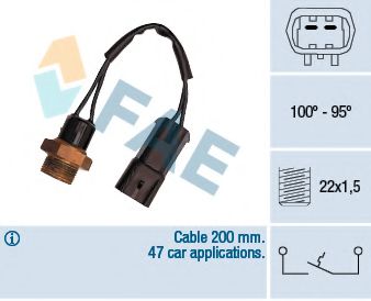 Датчик включения вентилятора FAE 36220