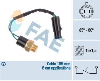 Датчик включения вентилятора FAE 36610