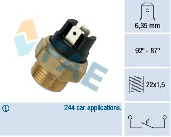 Датчик включения вентилятора FAE 37310