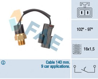 Датчик включения вентилятора FAE 37520
