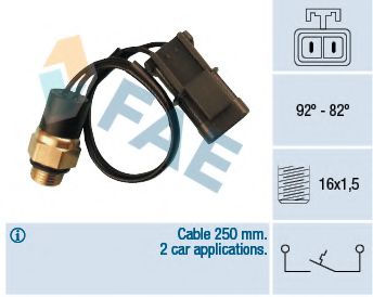 Датчик включения вентилятора FAE 37540