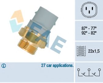 Датчик включения вентилятора FAE 38160