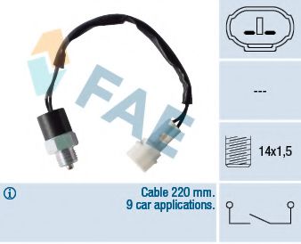 датчик заднего хода FAE 40760