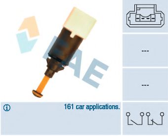 Выключатель стоп-сигнала FAE 24898