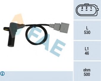 Датчик положения коленвала FAE 79063