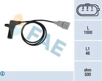 Датчик скорости FAE 79064