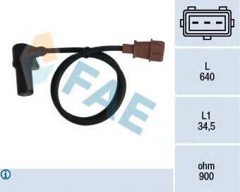 Датчик скорости FAE 79076