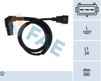 Датчик положения коленвала FAE 79044
