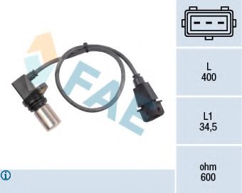 Датчик скорости FAE 79072