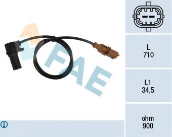 Датчик скорости FAE 79077
