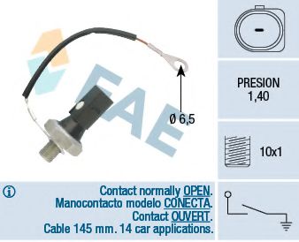 Датчик давления масла FAE 12896